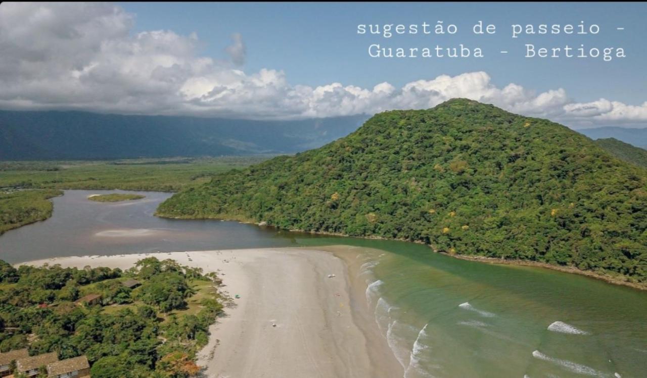 Pousada Recanto Dos Mares-Chales E Suites-Proximo Do Sesc Bertioga-Sp Buitenkant foto