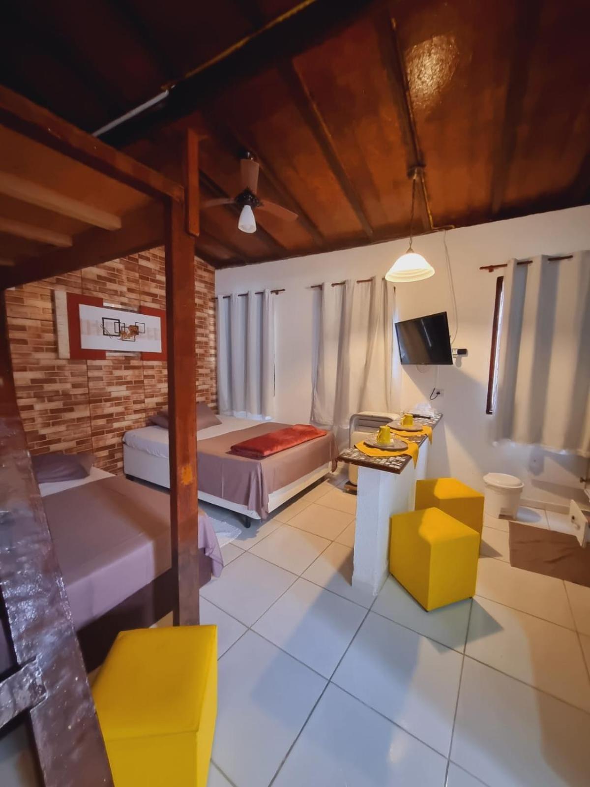 Pousada Recanto Dos Mares-Chales E Suites-Proximo Do Sesc Bertioga-Sp Buitenkant foto